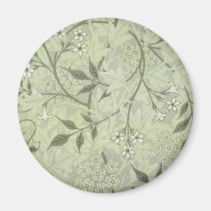 William Morris Jasmine Botanische Vintage Antik Magnet
