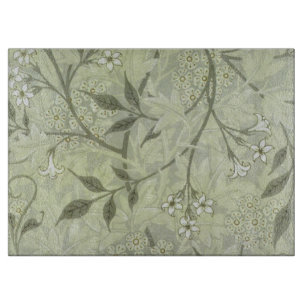 William Morris Jasmine Botanische Vintage Antik Schneidebrett