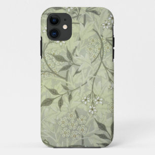 William Morris Jasmine Botanische Vintage Antiquit iPhone 11 Hülle