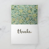 William Morris, Jasmine, Dankeskarte (Innenseite)