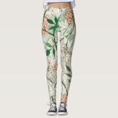 William Morris Jasmine Flower Leggings (Vorderseite)