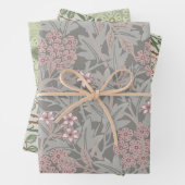 William Morris Jasmine Flower Pattern Geschenkpapier Set (Beispiel)