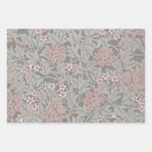 William Morris Jasmine Flower Pattern Geschenkpapier Set (Vorderseite)