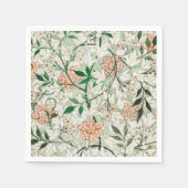 William Morris Jasmine Flower Serviette (Vorderseite)