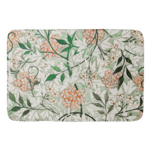 William Morris Jasmine Garden Blume Classic Badematte