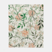 William Morris Jasmine Garden Blume Classic Fleecedecke (Vorderseite)