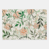 William Morris Jasmine Garden Blume Classic Geschenkpapier Set (Vorderseite)