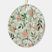 William Morris Jasmine Garden Blume Classic Keramik Ornament (Links)