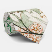 William Morris Jasmine Garden Blume Classic Krawatte (Gerollt)