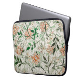 William Morris Jasmine Garden Blume Classic Laptopschutzhülle (Vorderseite Links)