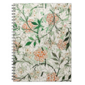 William Morris Jasmine Garden Blume Classic Notizblock (Vorderseite)
