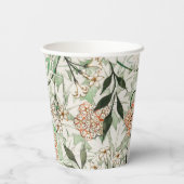 William Morris Jasmine Garden Blume Classic Pappbecher (Rückseite)