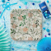 William Morris Jasmine Garden Blume Classic Pappteller (Party)
