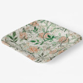 William Morris Jasmine Garden Blume Classic Pappteller (Gewinkelt)