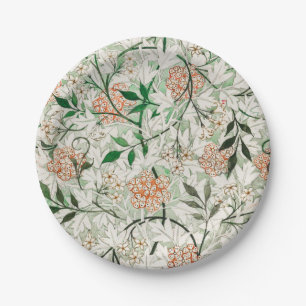 William Morris Jasmine Garden Blume Classic Pappteller