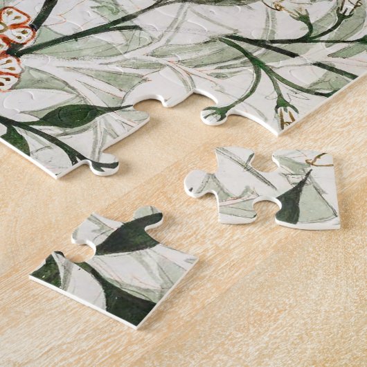 William Morris Jasmine Garden Blume Classic Puzzle (Seite)