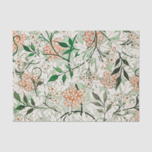William Morris Jasmine Garden Blume Classic Seidenpapier