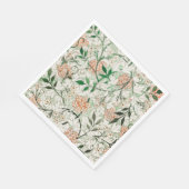 William Morris Jasmine Garden Blume Classic Serviette (Ecke)