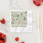 William Morris Jasmine Garden Blume Classic Serviette (Beispiel)