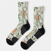 William Morris Jasmine Garden Blume Classic Socken (Links)