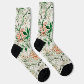 William Morris Jasmine Garden Blume Classic Socken (Rechts)