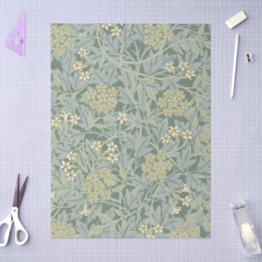 William Morris | Jasmine Pattern Seidenpapier (Basteln)