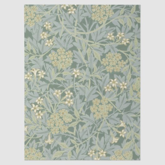 William Morris | Jasmine Pattern Seidenpapier (Vorderseite)