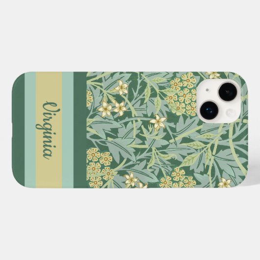 William Morris, Jasmine, TEMPLATE Case-Mate iPhone Hülle (Rückseite (Horizontal))