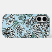 William Morris Jasmine und Blätter Pattern Case-Mate iPhone Hülle (Rückseite (Horizontal))