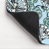 William Morris Jasmine und Blätter Pattern Mousepad (Ecke)