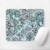 William Morris Jasmine und Blätter Pattern Mousepad (Mit Mouse)