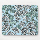 William Morris Jasmine und Blätter Pattern Mousepad (Vorne)