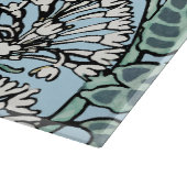 William Morris Jasmine und Blätter Pattern Schneidebrett (Ecke)