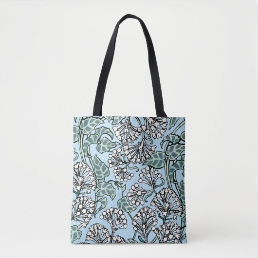 William Morris Jasmine und Blätter Pattern Tasche (Vorderseite)