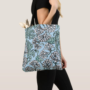William Morris Jasmine und Blätter Pattern Tasche