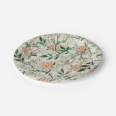 William Morris Jasmingarten-Blumen-Klassiker Pappteller (Schrägansicht)