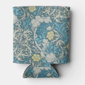 William Morris, Jugendstil-Muster, Algen, Blau,f Dosenkühler (Vorderseite)
