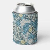 William Morris, Jugendstil-Muster, Algen, Blau,f Dosenkühler (Kanne Rückseite)