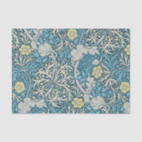 William Morris, Jugendstil-Muster, Algen, Blau, f
