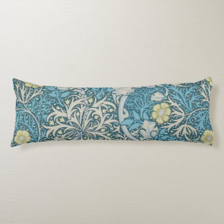 William Morris, Jugendstil-Muster, Algen, Blau,f Seitenschläferkissen