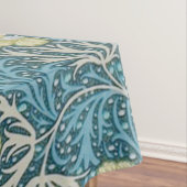 William Morris, Jugendstil-Muster, Algen, Blau,f Tischdecke (Beispiel)