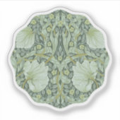William Morris, Jugendstil-Muster, schöne Kunst Aufkleber (Vorderseite)