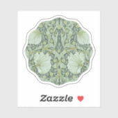 William Morris, Jugendstil-Muster, schöne Kunst Aufkleber (Blatt)