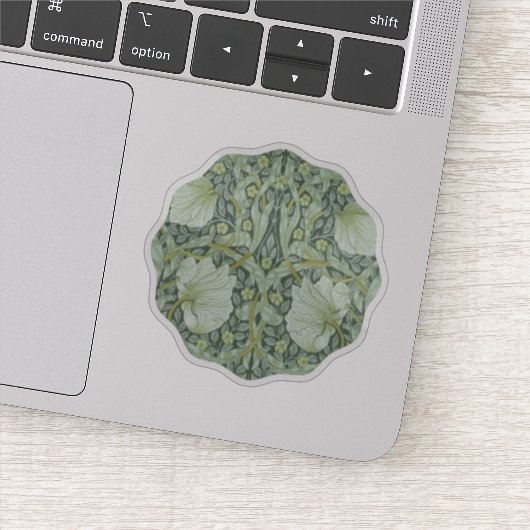 William Morris, Jugendstil-Muster, schöne Kunst Aufkleber (Detail)