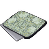 William Morris, Jugendstil-Muster, schöne Kunst Laptopschutzhülle (Vorne Knopf)