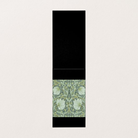 William Morris, Jugendstil-Muster, schöne Kunst Visitenkarten (Außenseite Aufgefaltet)