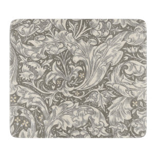 William Morris Junggesellenknopf Antik-Damaskus Schneidebrett