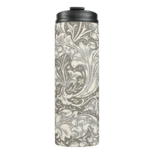William Morris Junggesellenknopf Antique-Damaskus Thermosbecher