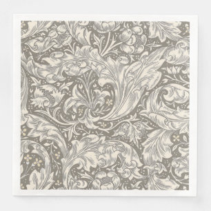 William Morris Junggesellenknopf-Blume Floral Bot Serviette