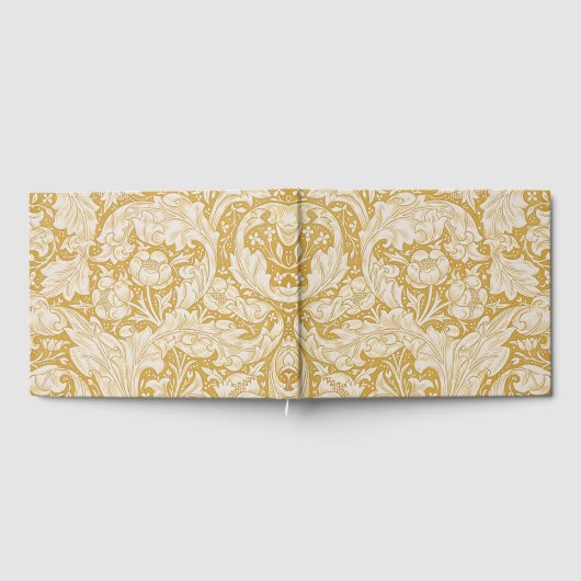 William Morris Junggesellenknopf-Blume Klassisch Gästebuch (Voll)